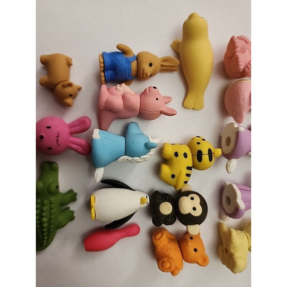 Lot of Over 23IWAKO Puzzle Erasers