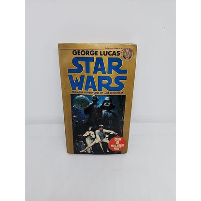 1976 Star Wars From the Adventures of Luke Skywalker George Lucas Book Vintage