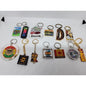 Lot 13 Keychains Travel Destinations Vacation souvenirs