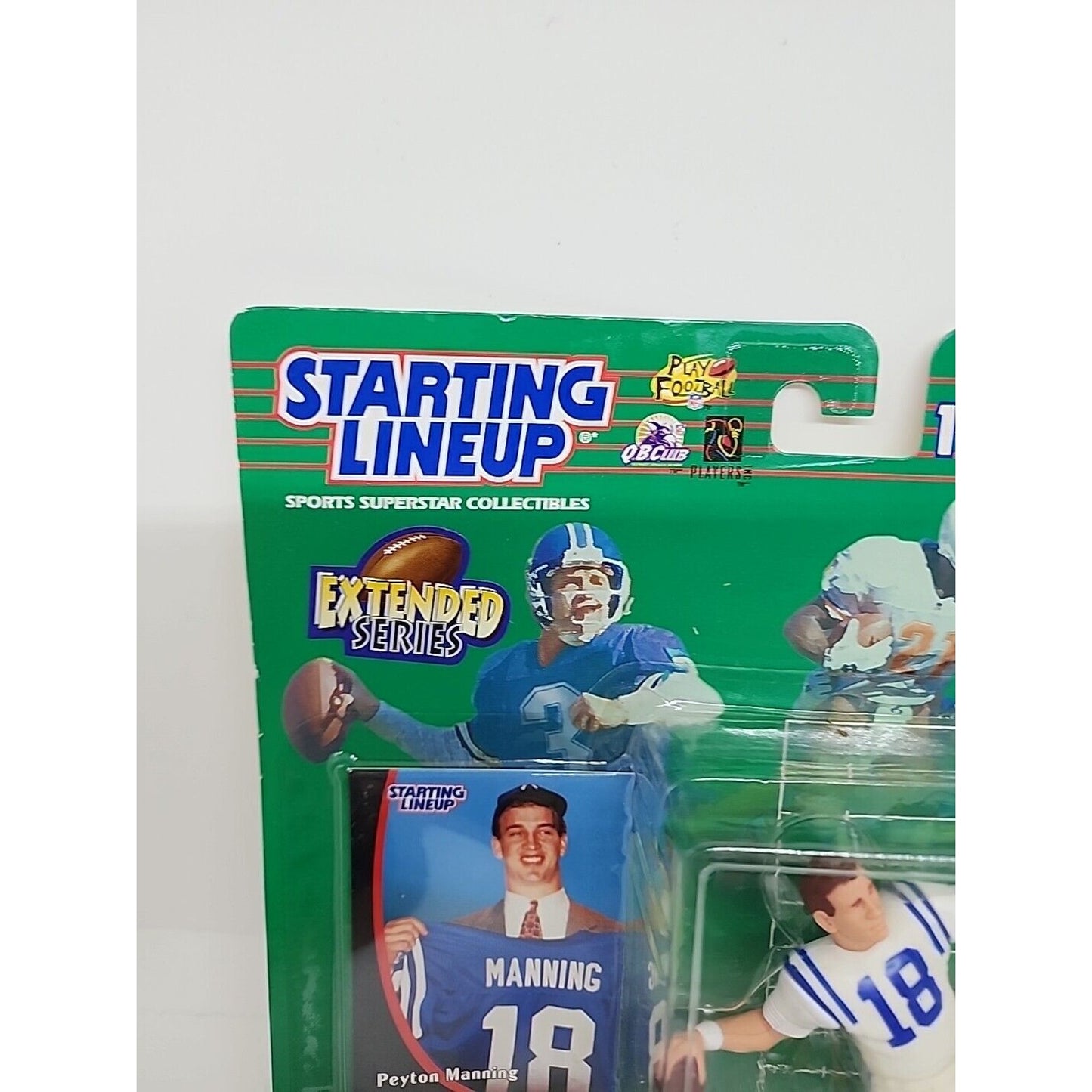 Peyton Manning 1998 Kenner Starting Lineup Extended Series Indianapolis Colts