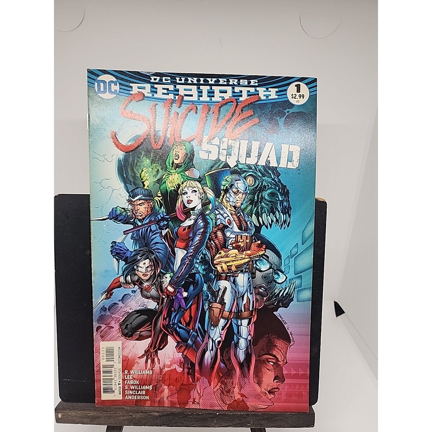 Suicide Squad #1 DC Universe Rebirth 1st Print Harley Quinn NM - 2016