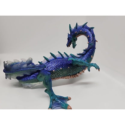 Safari Ltd Mythical Realms Fantasy Series Sea Dragon 2007 Blue Green [Brand New]