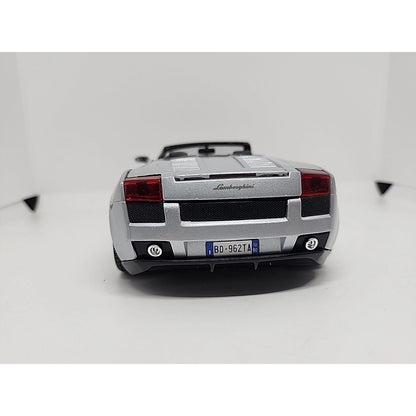 Maisto 1/18 Scale Diecast 31136 - Lamborghini Gallardo Spyder - Silver