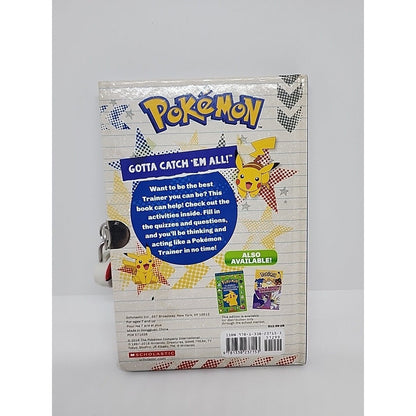 2018 Rare Scholastic Pokémon Trainer's Notebook Interactive Quest Log Journal