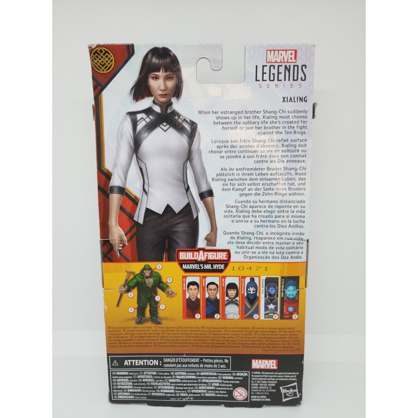 Marvel Legends Series Shang-Chi And Legend Of Ten Rings Xialing (Marvel's Mr. Hy