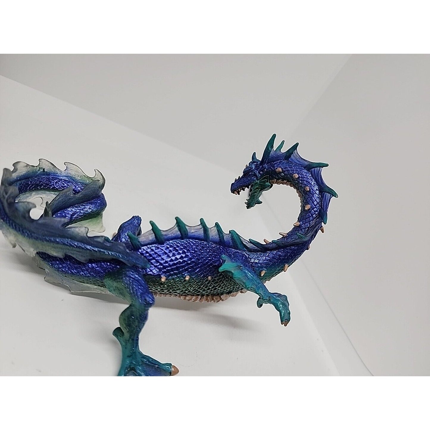 Safari Ltd Mythical Realms Fantasy Series Sea Dragon 2007 Blue Green [Brand New]