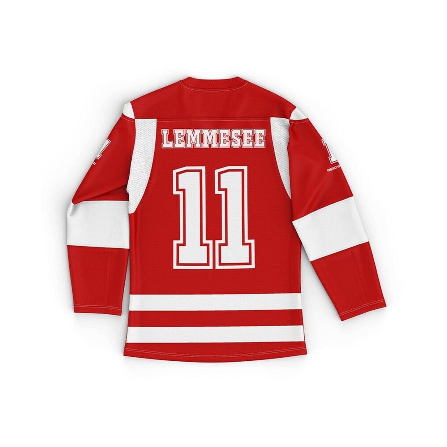 Signed By REXXXLIFE Lemmesee PYR HOCKEY JERSEY 11