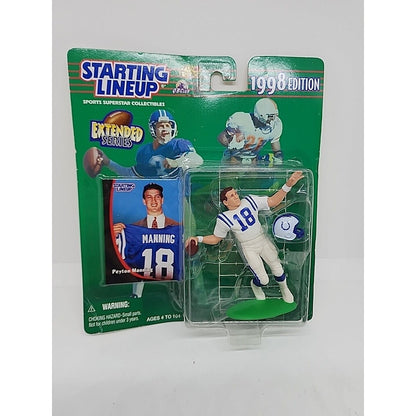 Peyton Manning 1998 Kenner Starting Lineup Extended Series Indianapolis Colts