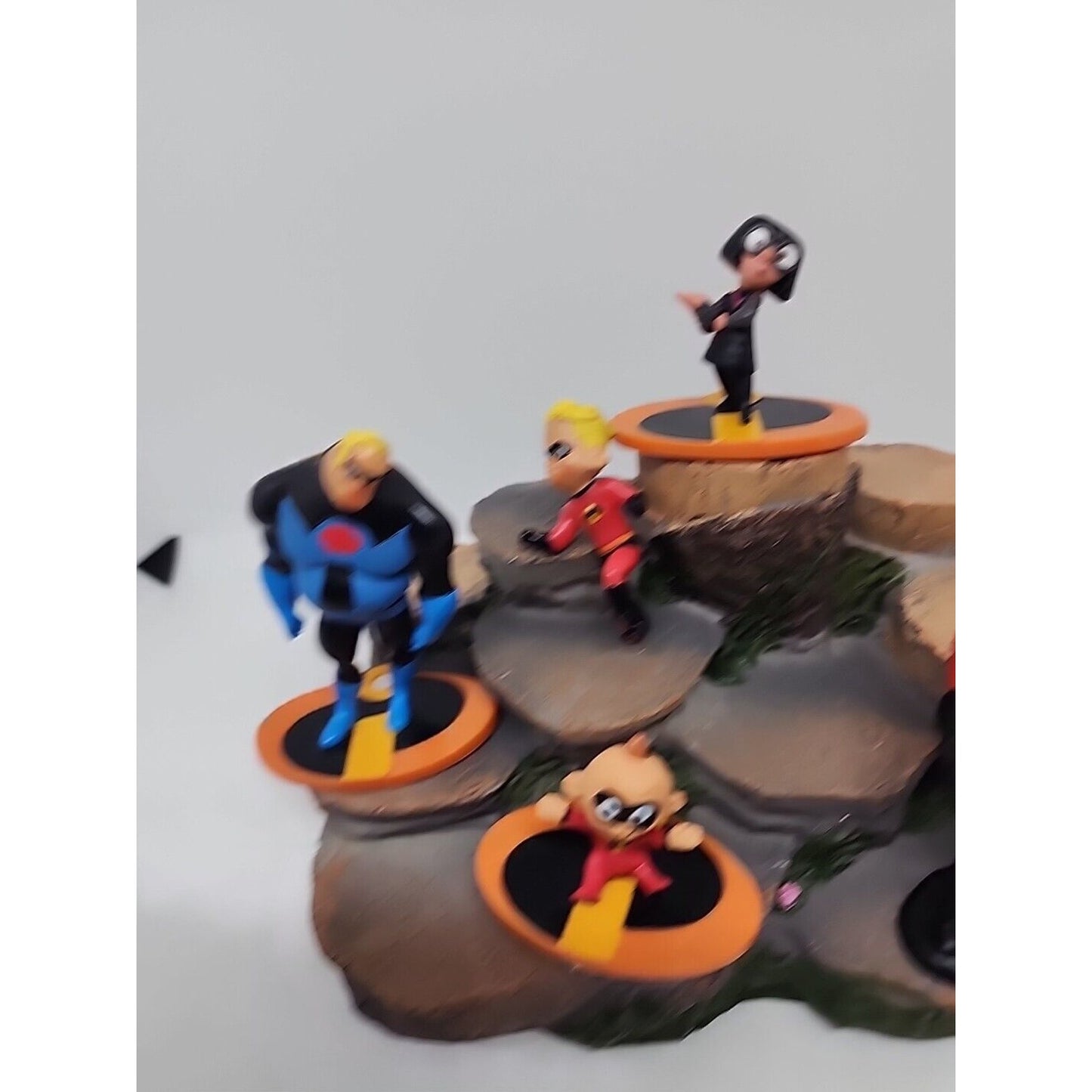 Disney Incredibles PVC Cake Toppers Figures Mixed Lot Of 5