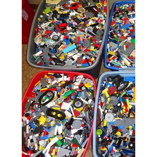 LEGO 1 Pound 🧱BUY 9 LBS GET 3 LBS FREE OR BUY 5 GET 1 🧱Bulk Pieces Lot Bricks