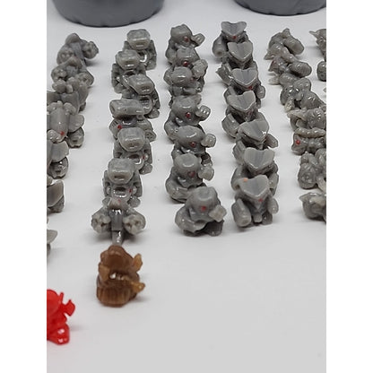 Squinkies Zinkies Robot Force Tank 71 Characters Set Teenie Weenie Magnifier