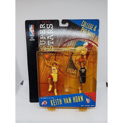 Vintage Mattel NBA Superstars Keith Van Horn Action Figures College & Pro Series