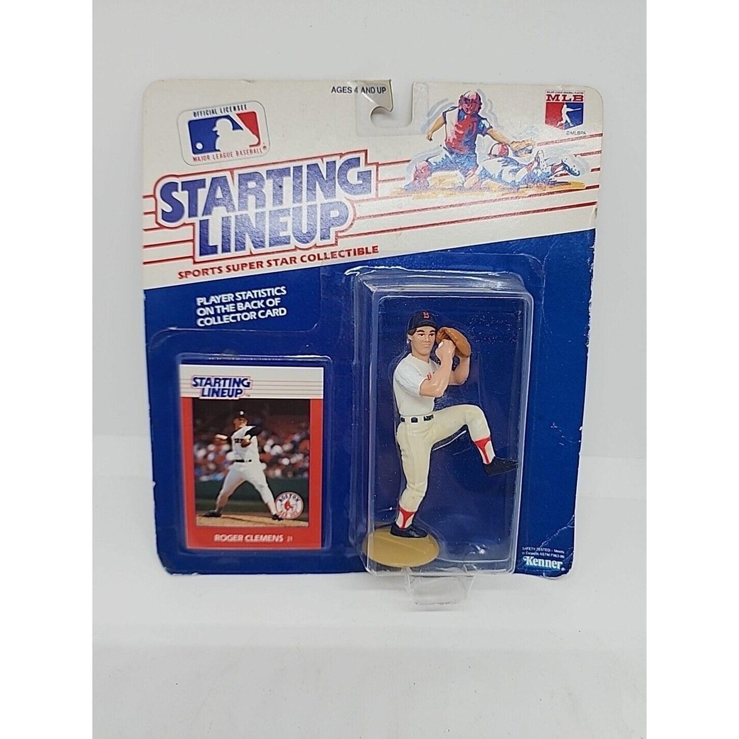 Roger Clemens 1988 Starting Lineup SLU Red Sox MLB Figure - sealed box