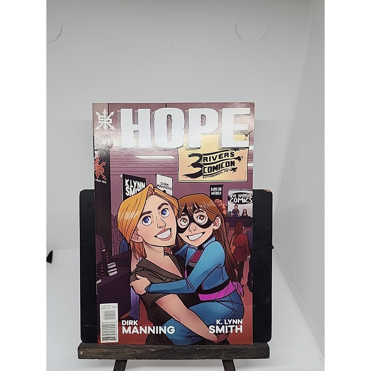 2019 Source Point Press Comics Hope Issue 1 Comicon 3 Rivers Cover Variant