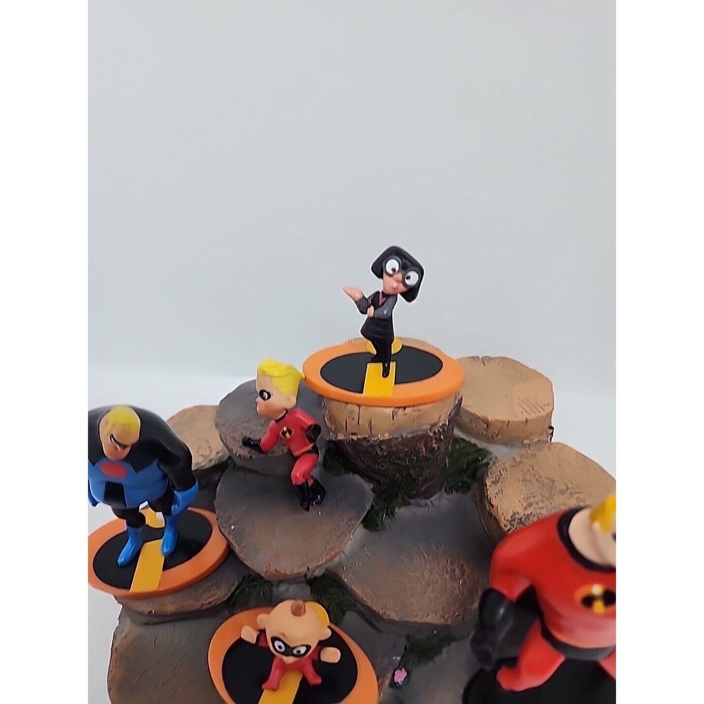 Disney Incredibles PVC Cake Toppers Figures Mixed Lot Of 5