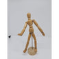 Adjustable Wooden Human Figure Manikin 12” Unisex Mannequin Artist Drawing Model