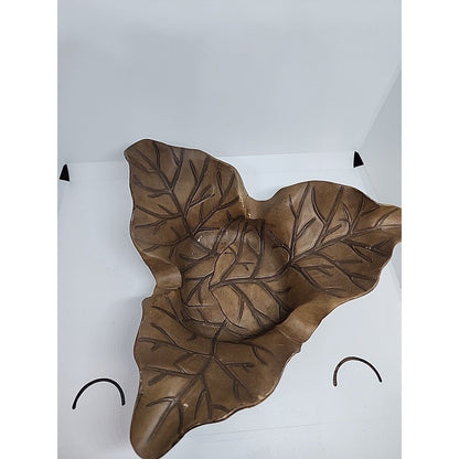 (6) Craftsmans Bench Leaf Design Cigar Ashtrays