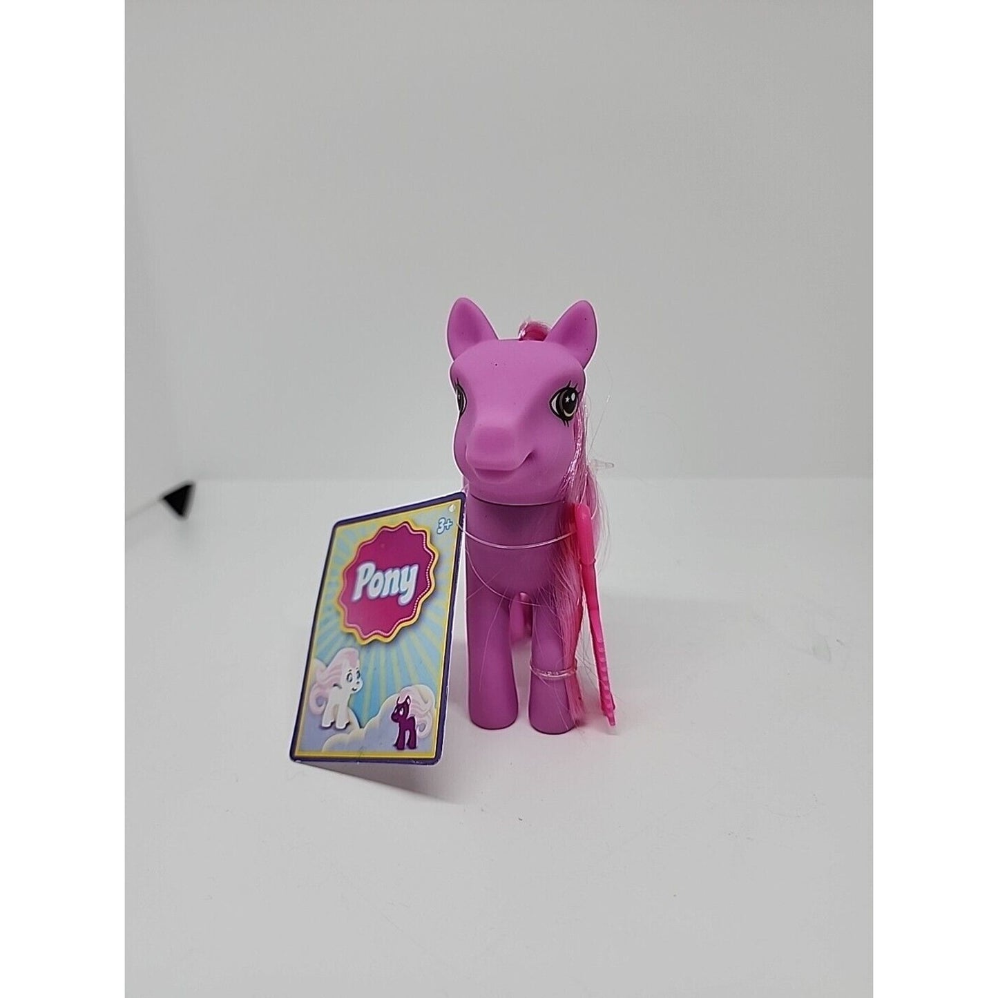 Pony - Poney New Toy, Greenbrier Intl, Inc, Lavender & Pink Horse With Comb