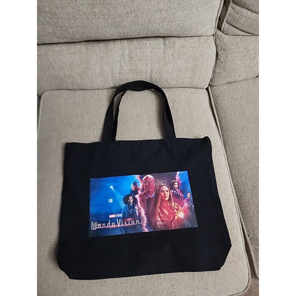 marvel studios Wanda Vision Tote Bag