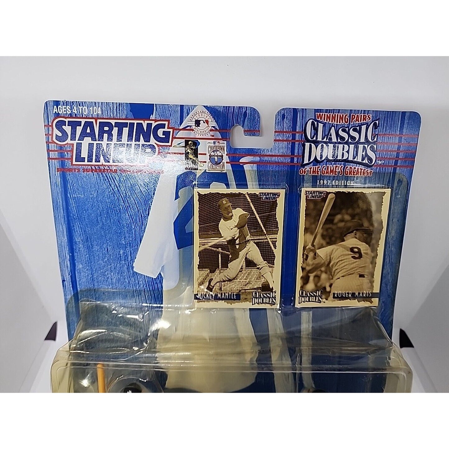 Kenner MLB STARTING LINEUP 1997 CLASSIC DOUBLES Mickey Mantle/Roger Maris