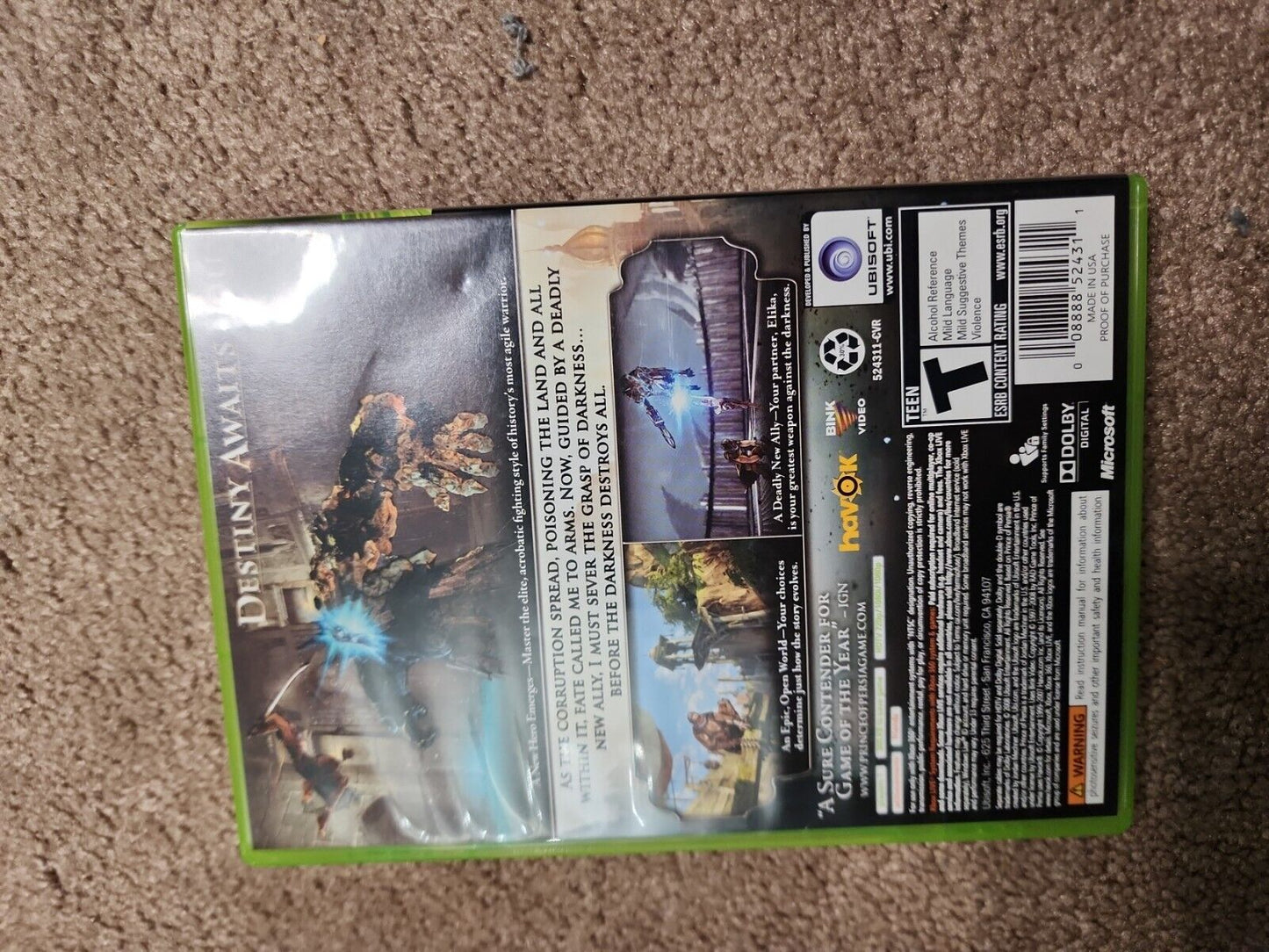 Prince of Persia (Microsoft Xbox 360, 2008)